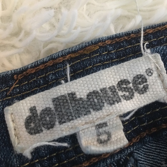 Dollhouse Roll-Up Skinny Capri Distressed Jean - Picture 6 of 6